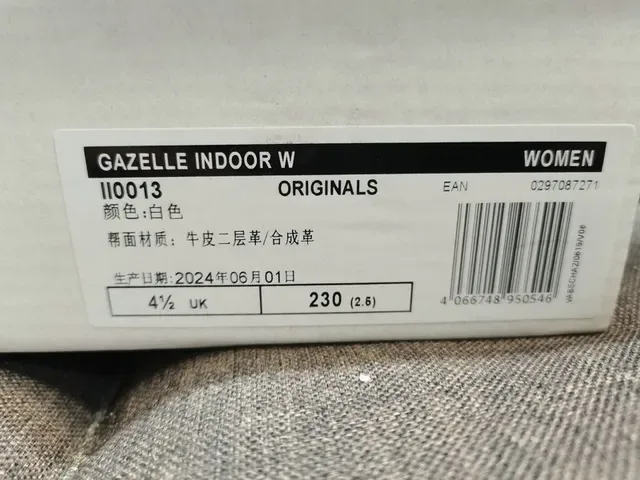 Adidas Gazelle White Red Black Lifestyle Sneakers 2