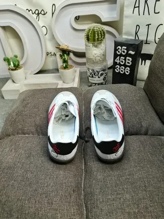 Adidas Gazelle White Red Black Lifestyle Sneakers 8