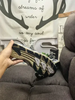 Adidas Gray Black Mesh Upper Three-Stripe Branding Lifestyle Sneakers 4