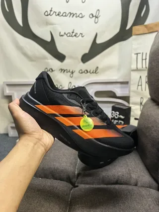 Adidas Lightstrike Pro Black Orange Lifestyle Sneakers 5