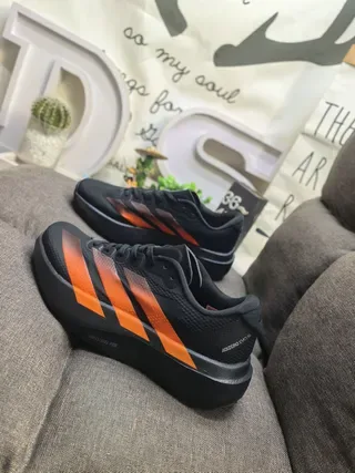 Adidas Lightstrike Pro Black Orange Lifestyle Sneakers 7