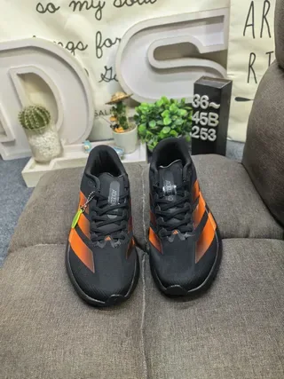 Adidas Lightstrike Pro Black Orange Lifestyle Sneakers 10