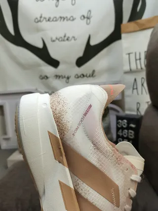 Adidas Lightstrike Pro White and Beige Running Shoes 3