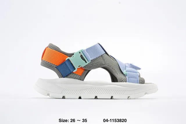 Adidas Multicolor White Adjustable Strap Mesh Upper Casual Sandals 14