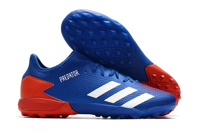 Adidas Predator Preto Verde Baixo Corte Textura de Grade Superior Grama Sapatos de Futebol 3