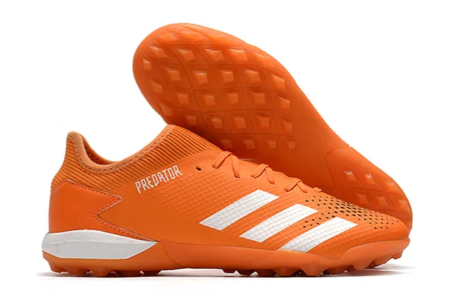 Adidas Predator Preto Verde Baixo Corte Textura de Grade Superior Grama Sapatos de Futebol 4