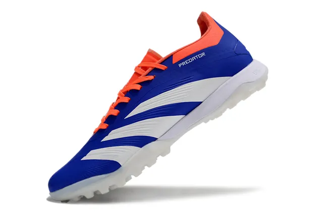 Adidas Predator Turf Bleu Orange Blanc Turf Chaussures de football 3