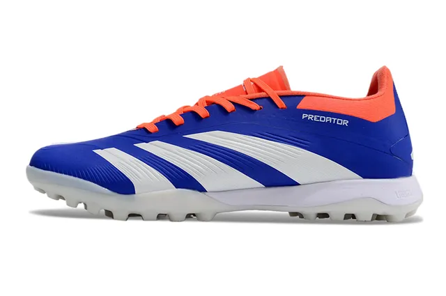 Adidas Predator Turf Bleu Orange Blanc Turf Chaussures de football 6