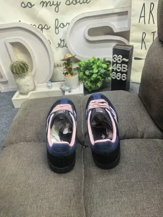 Adidas Samba Navy and Pink Lifestyle Sneakers 8