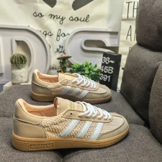 Adidas Samba OG Beige Woven Textile Lifestyle Sneakers