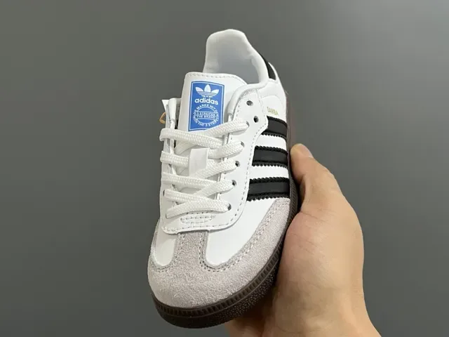 Adidas Samba OG Pink Silver Lifestyle Sneakers 13