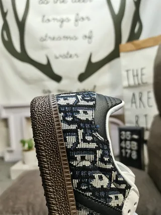 Adidas Samba Patterned Textile Lifestyle Sneakers 3