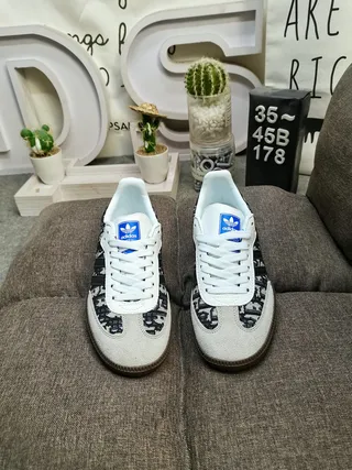 Adidas Samba Patterned Textile Lifestyle Sneakers 10