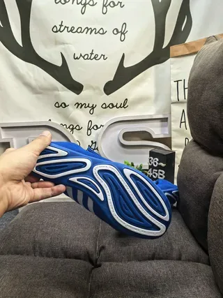 Adidas Samba Slip-On Royal Blue Lifestyle Sneakers 4