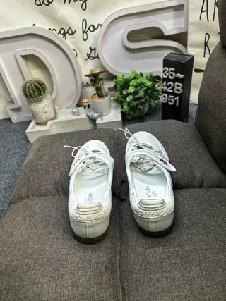 Adidas Samba White and Purple Lifestyle Sneakers 8