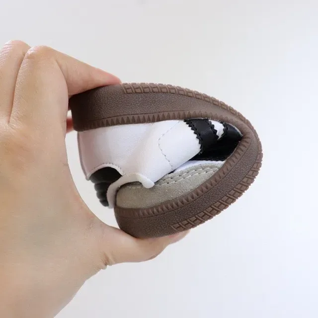 Adidas Samba White Black Beige Brown Lifestyle Sneakers 4