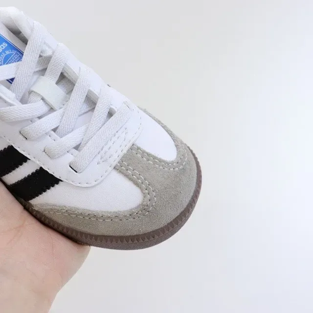 Adidas Samba White Black Beige Brown Lifestyle Sneakers 6