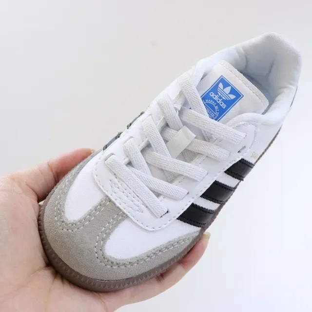 Adidas Samba White Black Beige Brown Lifestyle Sneakers 7