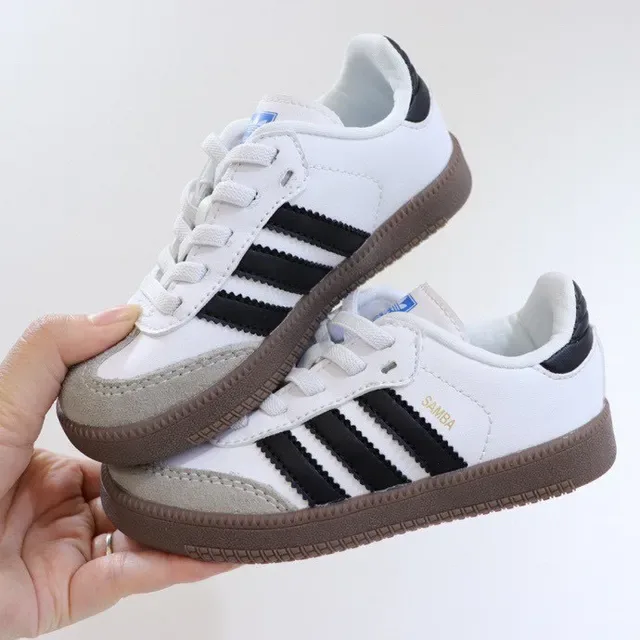 Adidas Samba White Black Beige Brown Lifestyle Sneakers 9