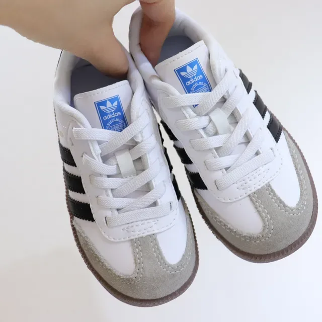 Adidas Samba White Black Beige Brown Lifestyle Sneakers 10