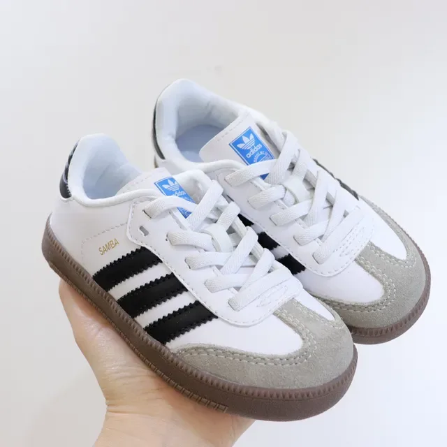 Adidas Samba White Black Beige Brown Lifestyle Sneakers 11