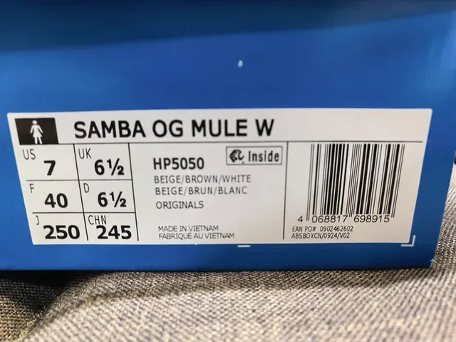 Adidas Samba White Brown Gum Lifestyle Sneakers 2