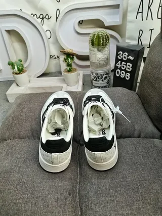 Adidas Samba White Gray Monogram Black Stripe Lifestyle Sneakers 8