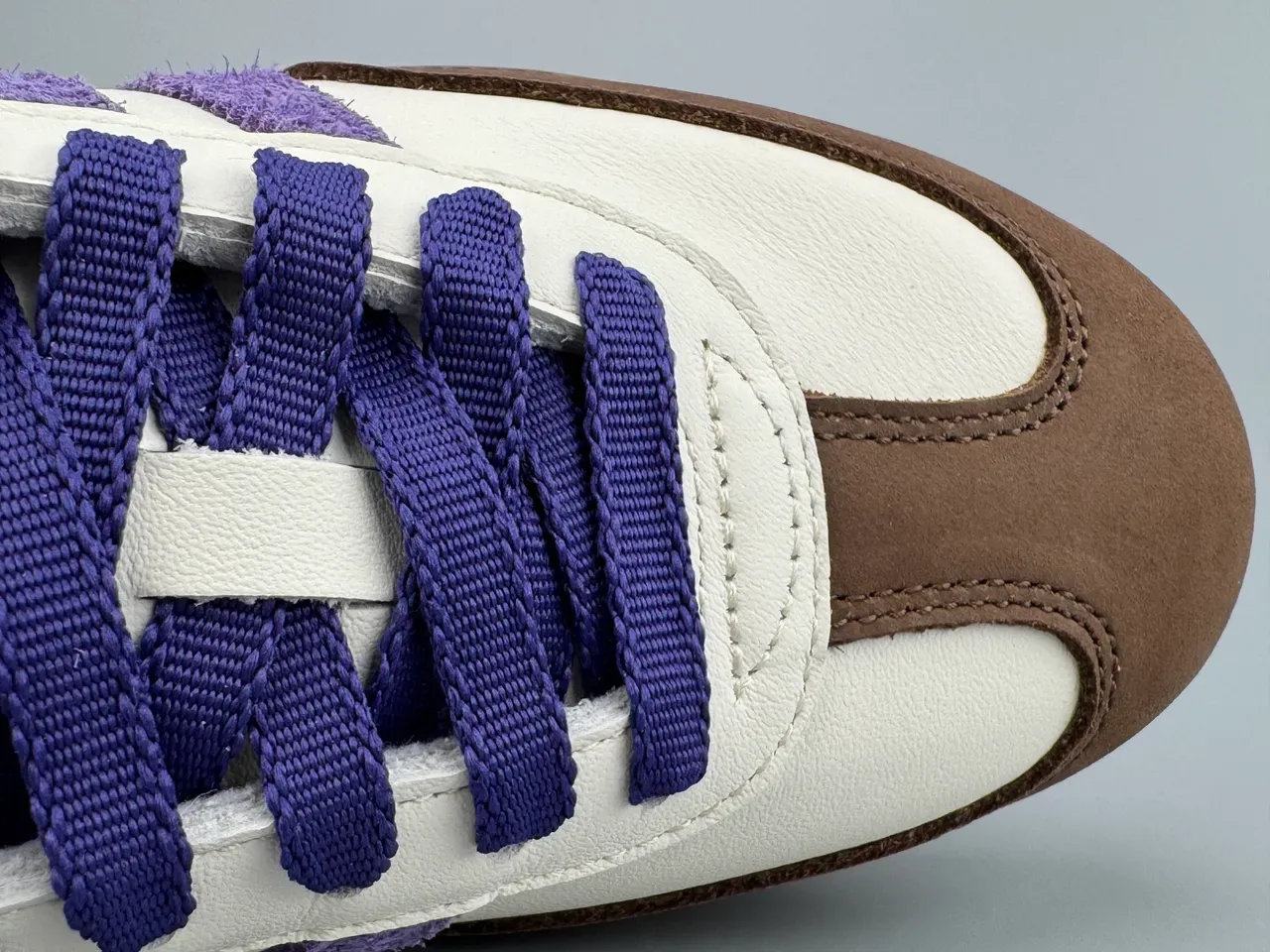 Adidas Samba White Purple Brown Green Lifestyle Sneakers 4