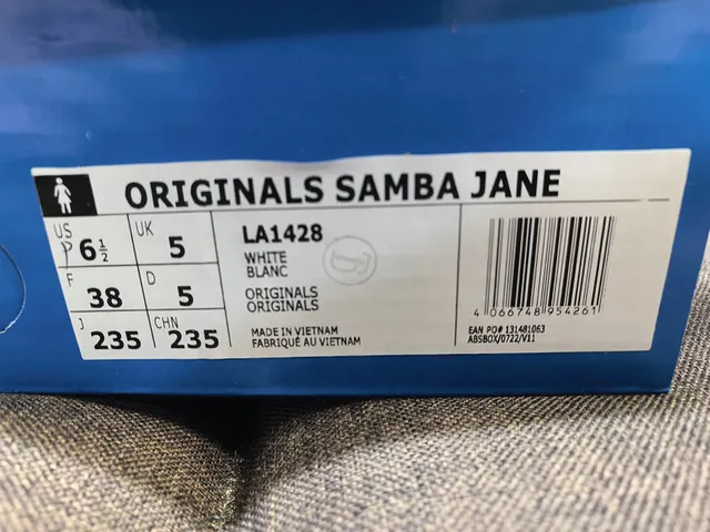 Adidas Samba White Red Navy Mary Jane Shoes 2