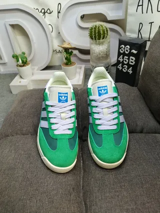 Adidas SL '72 Green and White Lifestyle Sneakers 10