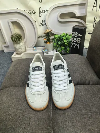 Adidas Spezial Beige and Navy Suede Lifestyle Sneakers 10