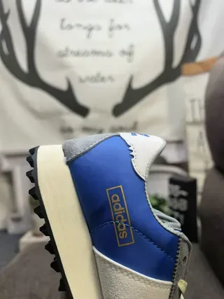 Adidas Spezial Blue Gray Lifestyle Sneakers 3