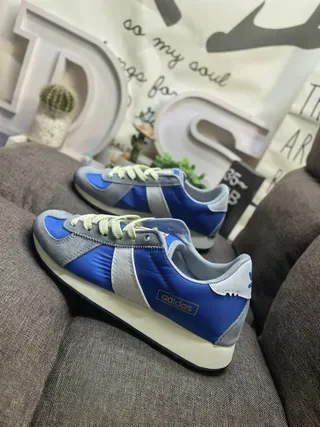 Adidas Spezial Blue Gray Lifestyle Sneakers 7