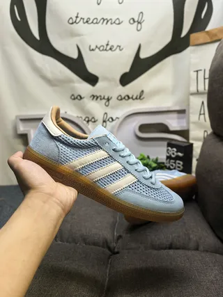 Adidas Spezial Brown Suede Cow-Print Stripe Lifestyle Sneakers 5