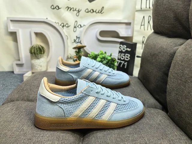 Adidas Spezial Brown Suede Cow-Print Stripe Lifestyle Sneakers 11