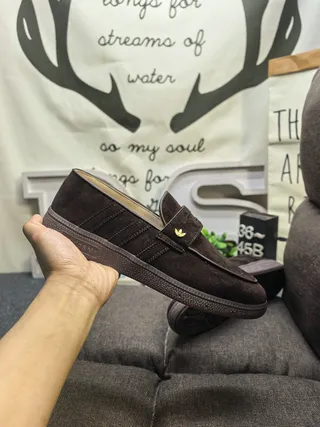 Adidas Spezial Brown Suede Loafers 5