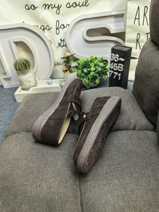 Adidas Spezial Brown Suede Loafers 6