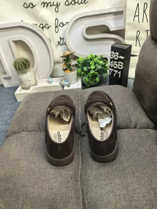 Adidas Spezial Brown Suede Loafers 8