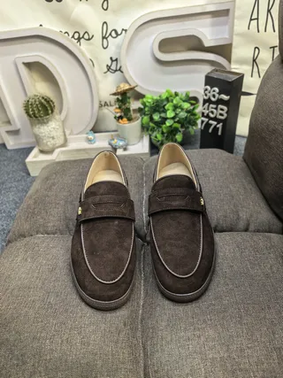 Adidas Spezial Brown Suede Loafers 10
