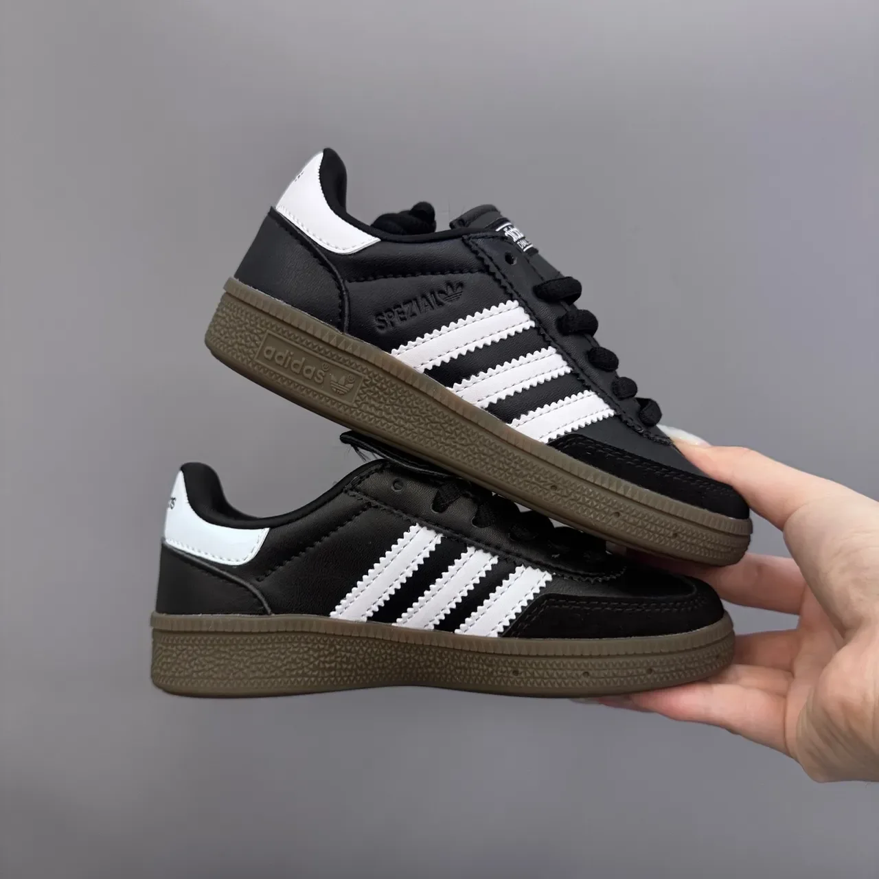Adidas Spezial Gray Blue Gum Lifestyle Sneakers 23