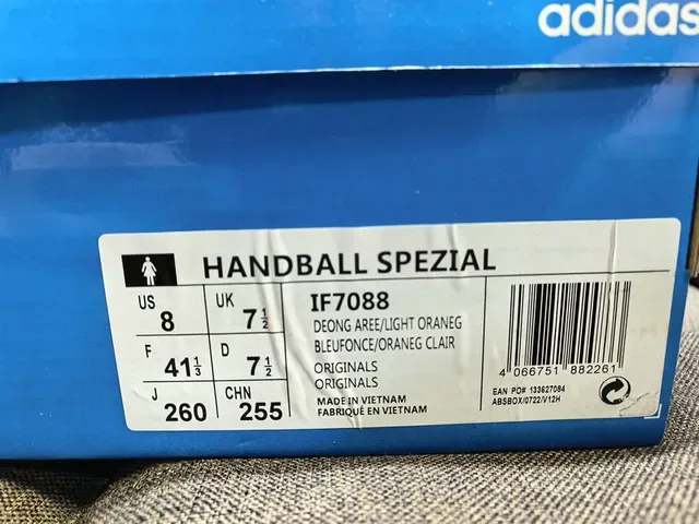 Adidas Spezial Gray Suede and Cream Stripe Lifestyle Sneakers 12
