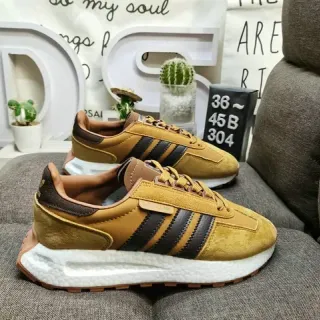 Adidas Spezial सरसों पीले और भूरी सुड लाइफस्टाइल स्नीकर
