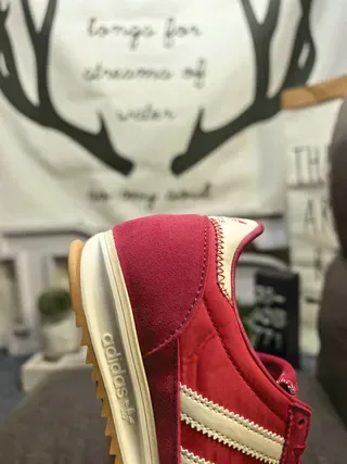 Adidas Spezial Red and Cream Lifestyle Sneakers 3