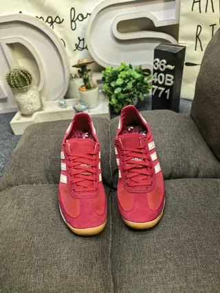 Adidas Spezial Red and Cream Lifestyle Sneakers 10