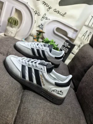 Adidas Spezial White Black Lifestyle Sneakers 7