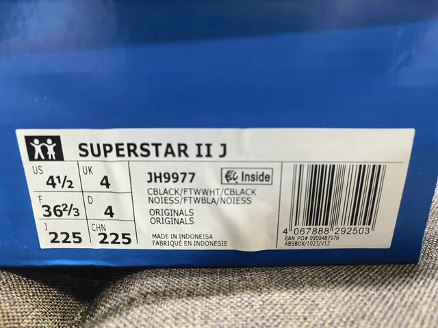 Adidas Superstar Black and Cream Lifestyle Sneakers 2