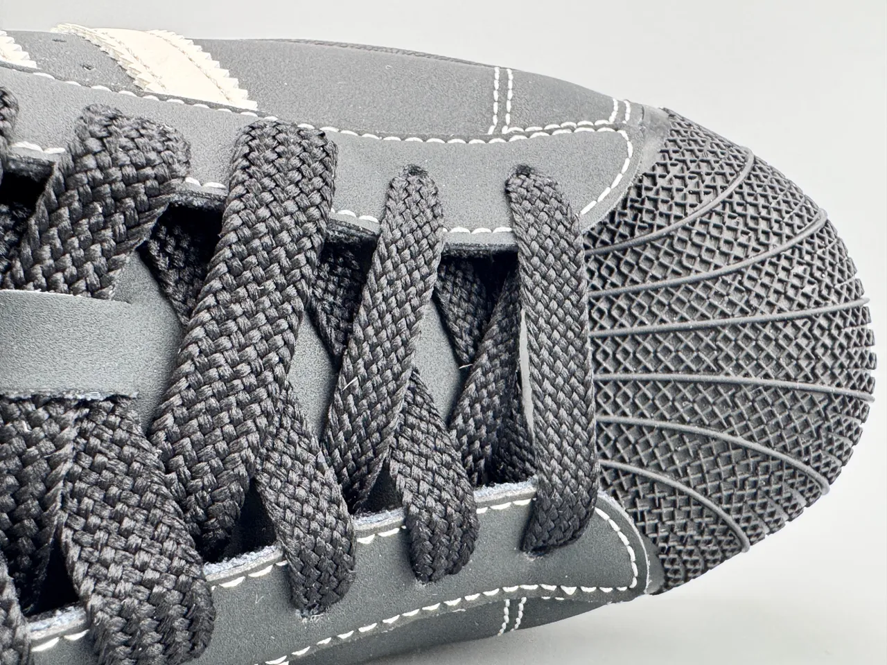 Adidas Superstar Black White Shell-Toe Three Stripes Lifestyle Sneakers 2