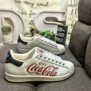 Adidas Superstar Coca-Cola Collaboration Lifestyle Sneakers