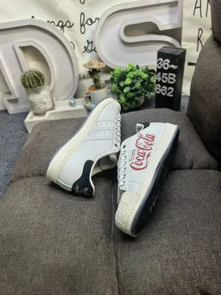 Adidas Superstar Coca-Cola Collaboration Lifestyle Sneakers 6