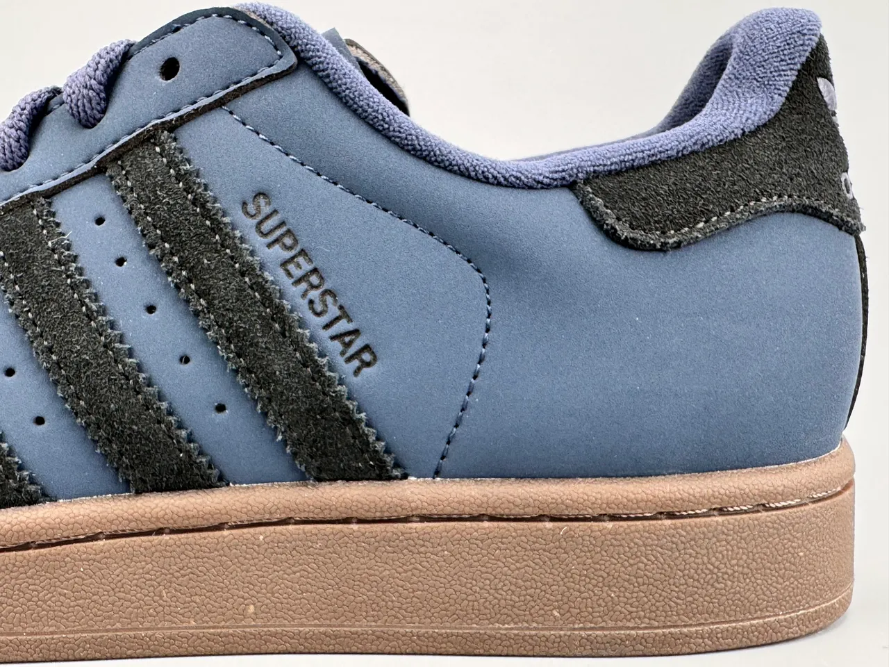 Adidas Superstar Navy and Brown Lifestyle Sneakers 7